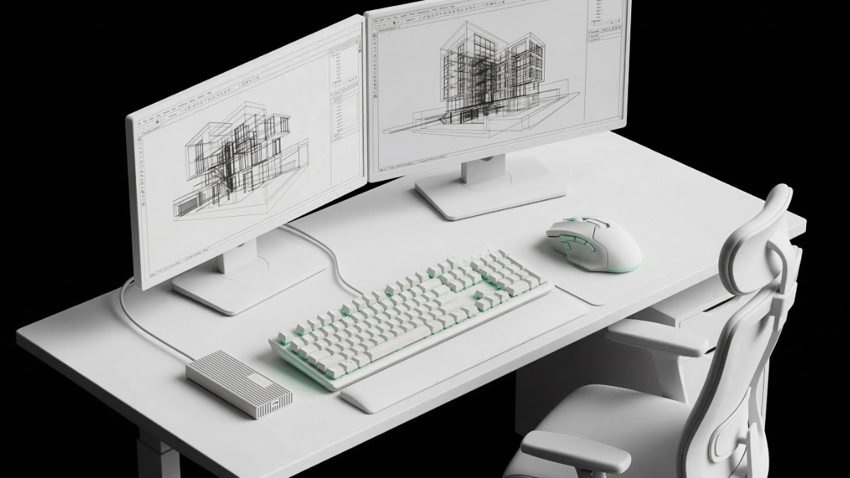 Configuración óptima de estación de trabajo para perfiles BIM de alto rendimiento